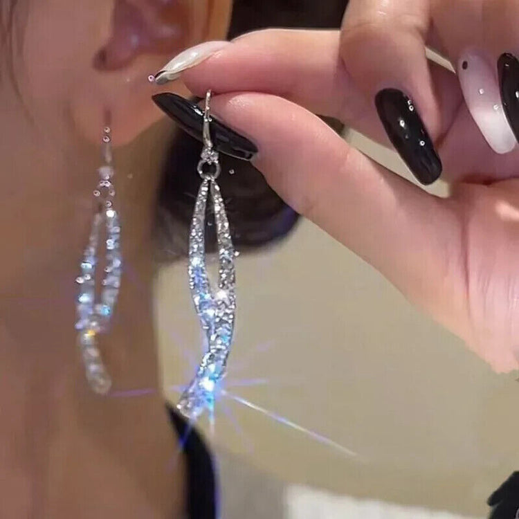 Moissanite Drop / Dangle Earrings - Jewelry Wholesale Collection