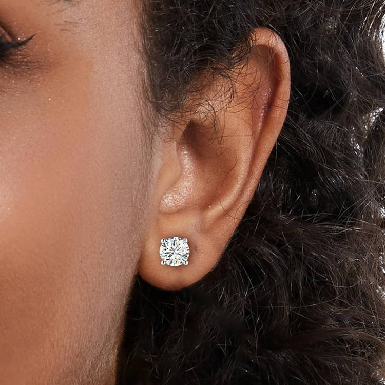 Moissanite Stud Earrings - Jewelry Wholesale Collection