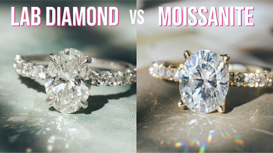 Are Lab Grown Diamonds Cheaper than Moissanite?