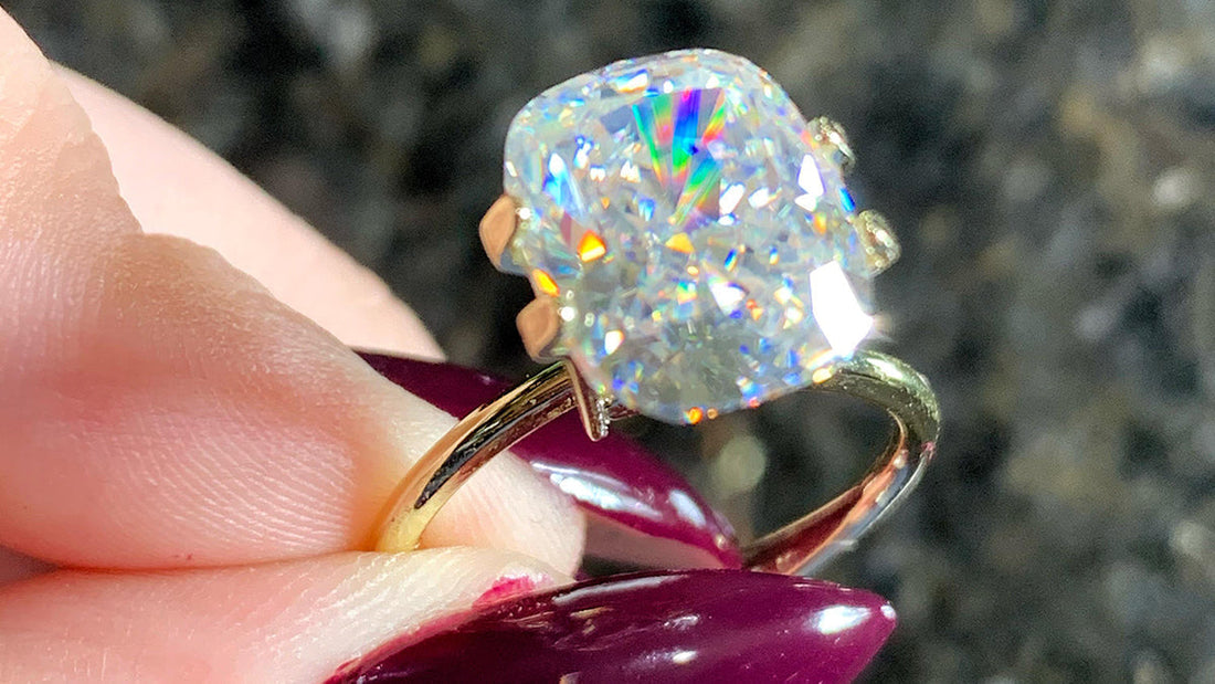 Does Moissanite Reflect Rainbow