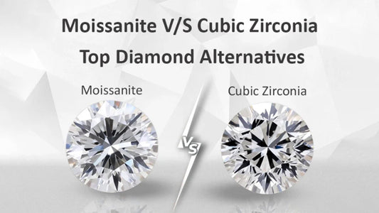 Does Moissanite or Cubic Zirconia Look More Like a Diamond?