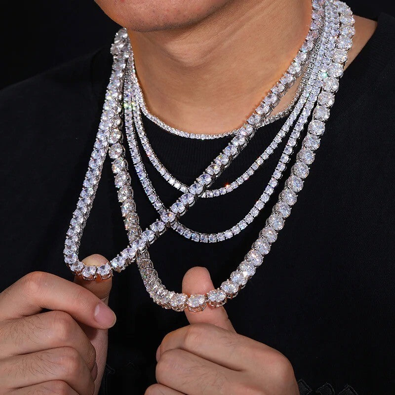 Men's Moissanite Necklaces - Jewelry Wholesale Collection