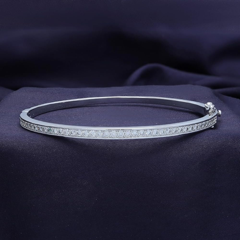 Moissanite Bangle Bracelets - Jewelry Wholesale Collection