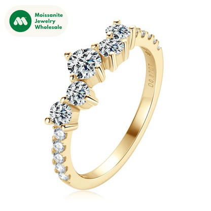 Real 4mm&3mm&1.6mm Moissanite Engagement Ring Delicate Wedding Rings 925 Silver for Women Finger Jewelry GRA Certified