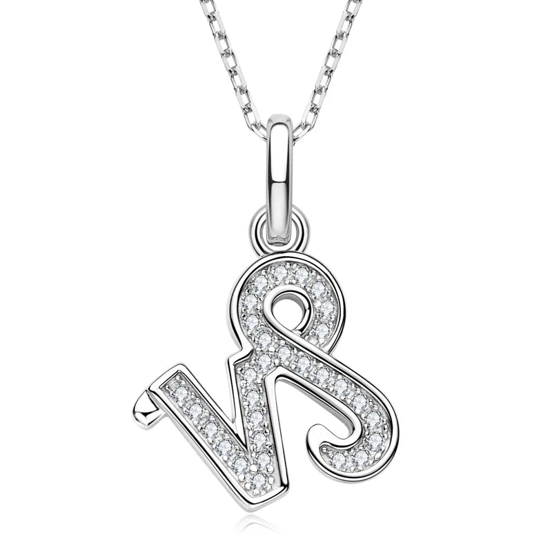 925 Sterling Silver Zodiac Sign 12 Constellation Pendant Micro-Set 1mm Moissanite Necklace Charm For Women Jewelry Birthday Gift