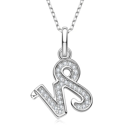 925 Sterling Silver Zodiac Sign 12 Constellation Pendant Micro-Set 1mm Moissanite Necklace Charm For Women Jewelry Birthday Gift