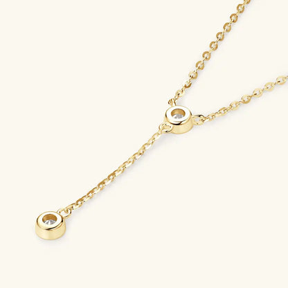 3mm D Color Moissanite Y Shape Long Pendant Necklace for Women Adjustable Chain 100% 925 Silver Jewelry Trendy 2025 Gifts