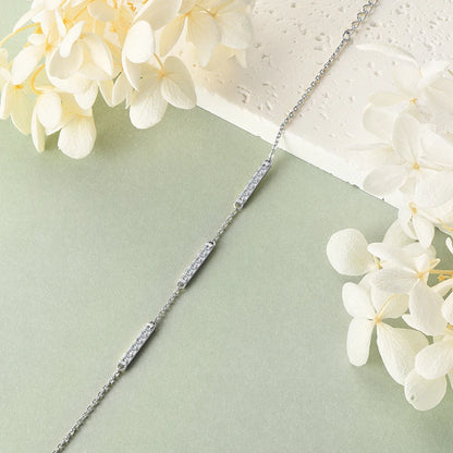 2024 Trend Moissanite Bracelet Plated 18k Gold 925 Silver Hand Chain Fashion Bracelets for Women Gifts Jewelry With Certificate
