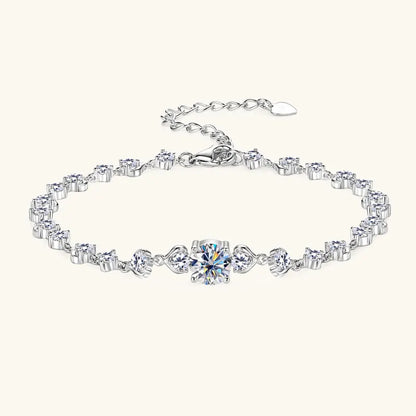 2025 New Pod Design Full Moissanite Bracelet for Women 925 Silver 18k Gold Plated Fine Jewelry GRA Certified Lab Diamond