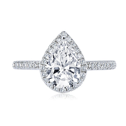 Original 925 Sterling Sliver Wedding Promise Ring 2.0 Carat Pear Cut Moissanite Ring Bands for Women Engagement Jewelry