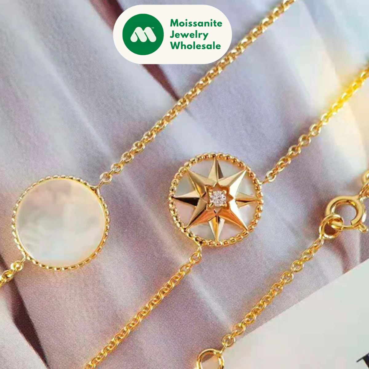 Compass Necklace for Women Girls Friends 18K Gold Plated Sterling Silver Mother of Pearl Travel Jewelry Graduation Gifts